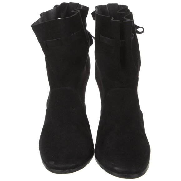 Hermes Boots Suede Booties sz 39.5  fits US 8- 8.5 - Picture 5 of 11
